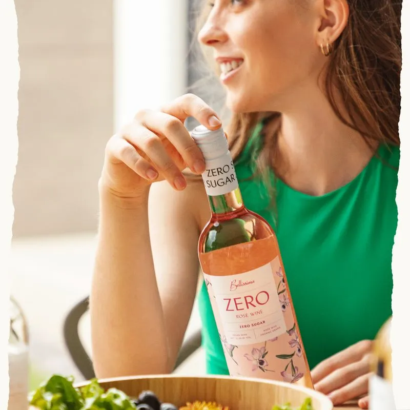 Zero Sugar Rosé Wine Bellissima